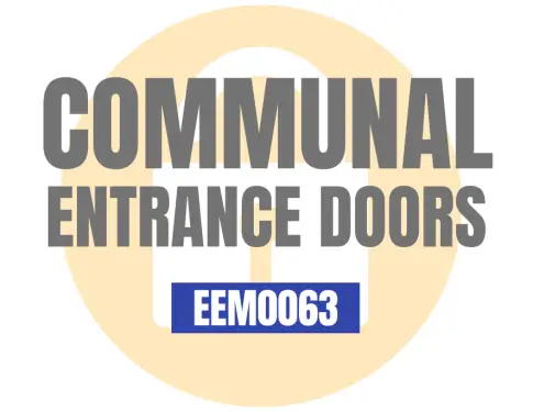 Click Here To Enlarge This Photo Of Refreshed Framework | Communal Entrance Doors (EEM0063)